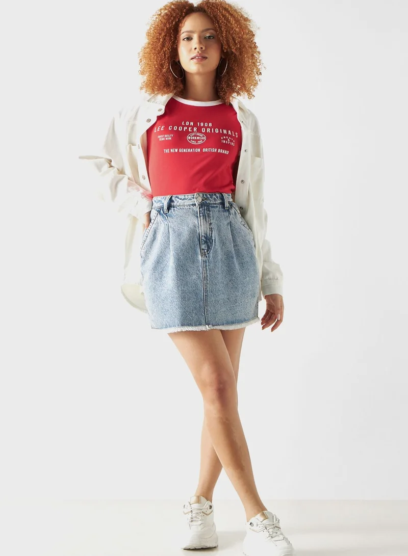 لي كوبر Crew Neck T-Shirt