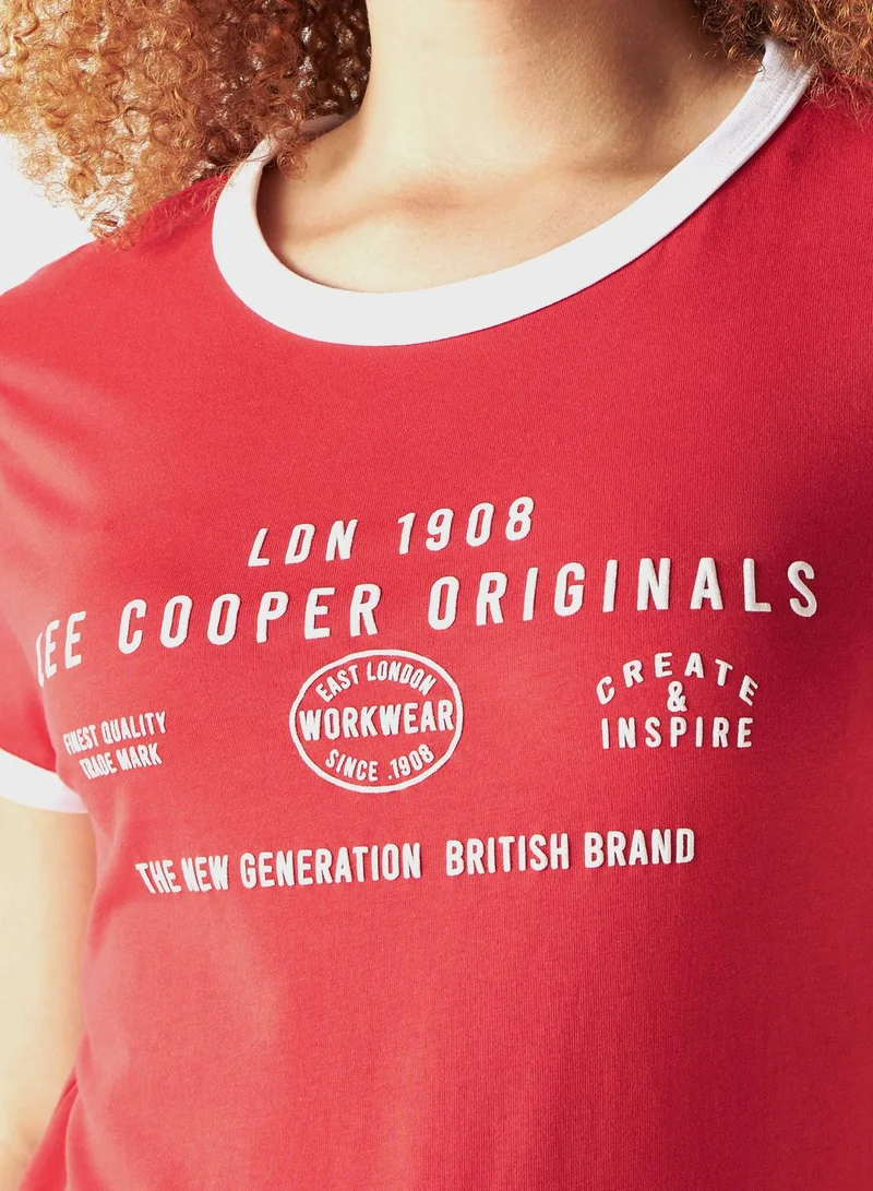 لي كوبر Crew Neck T-Shirt