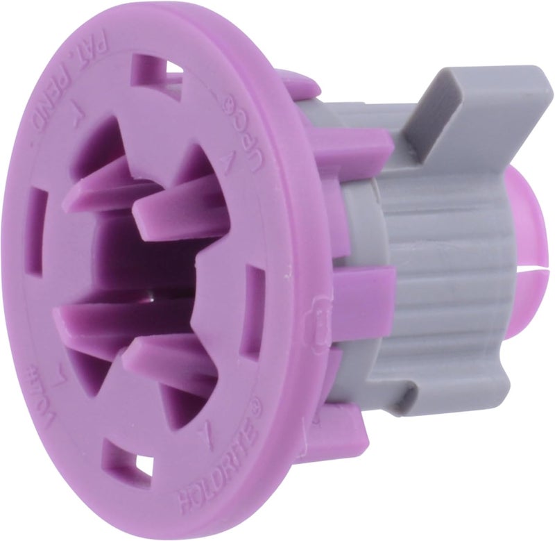 Holdrite PEXRite Stub-Out Clamp for 1/2 in. CTS Pipe, Tool-Free Pipe Support for Bathroom Stub-Outs, PEX, Copper, CPVC, 701-H - Image 1