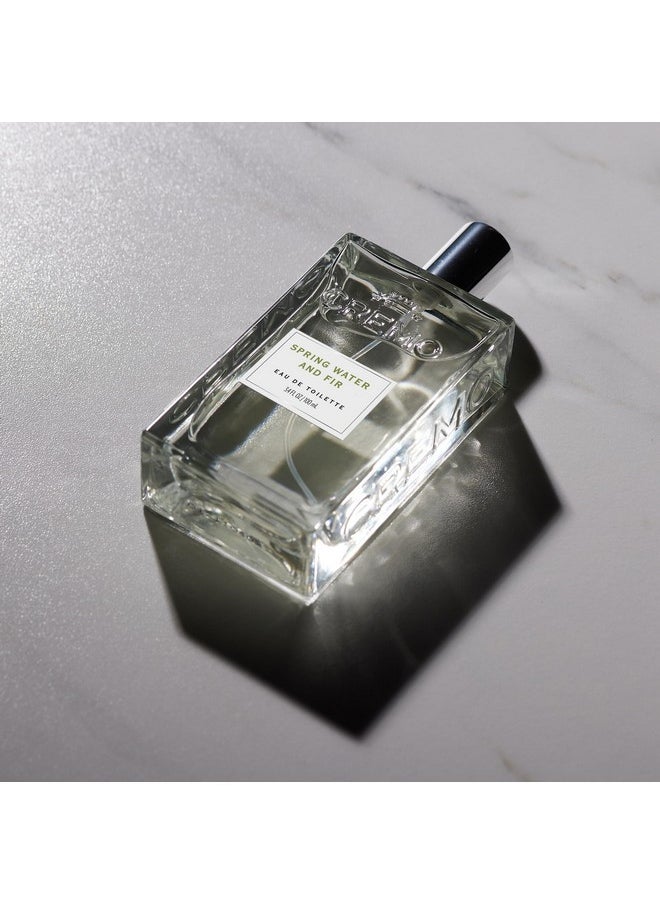 cremo Spring Water Fir Cologne Spray, A Refreshing, Clean Scent With Notes Of Spring Water, Cool Moss And Balsam Fir, 3.4 Fl Oz  - Image 4