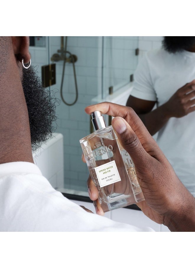 cremo Spring Water Fir Cologne Spray, A Refreshing, Clean Scent With Notes Of Spring Water, Cool Moss And Balsam Fir, 3.4 Fl Oz  - Image 2