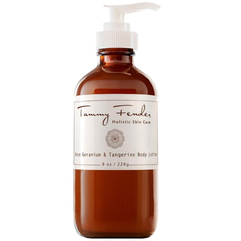 tammy fender TAMMY FENDER  Rose Geranium  Tangerine Body Lotion  Natural Organic Cruelty Free NonToxic Skincare  Luxe Nourishing Hydrating  All Skin Types 8 oz  228 g
