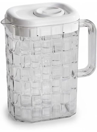 Clear Acrylic Pitcher – Elegant & Luxurious Design for Serving Juice and Sherbet in Style HR