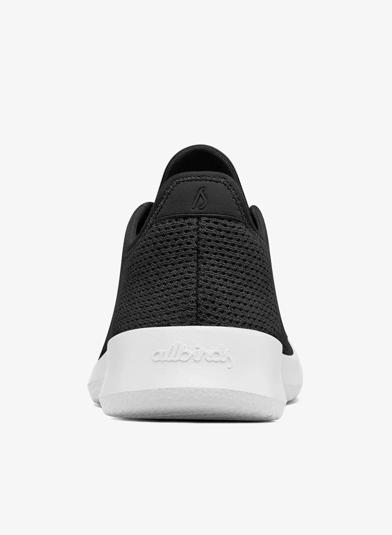 Allbirds Men's Tree Runner - Jet Black (White Sole)