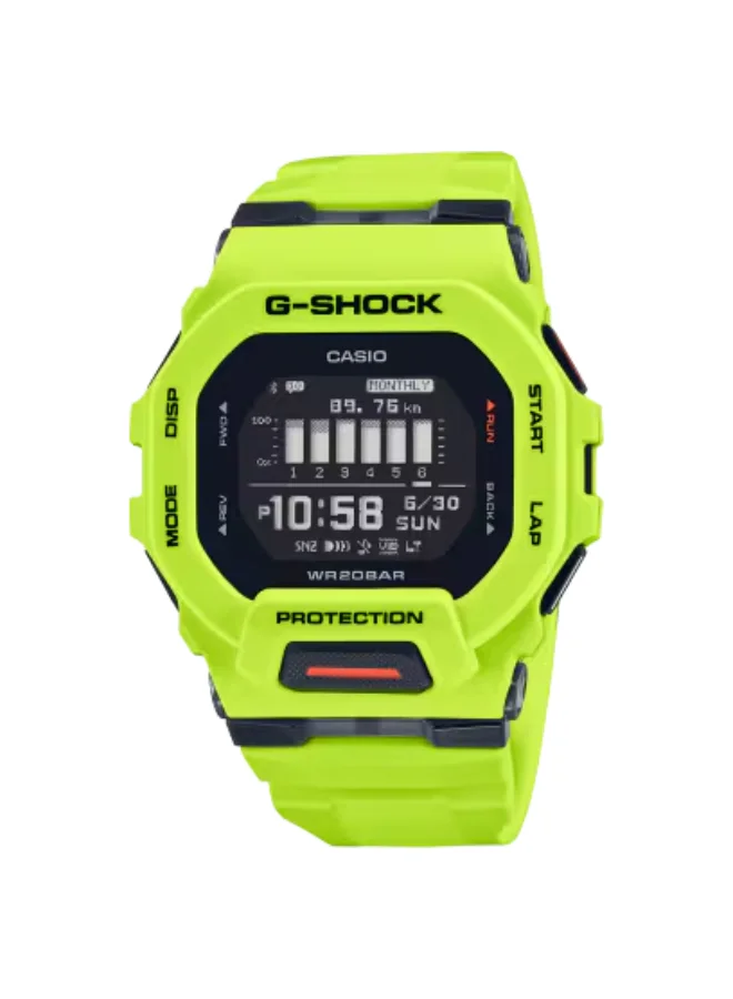 G-SHOCK Men's Resin Digital Watch GBD-200-9DR - 45.9 mm