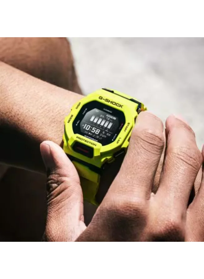 G-SHOCK Men's Resin Digital Watch GBD-200-9DR - 45.9 mm