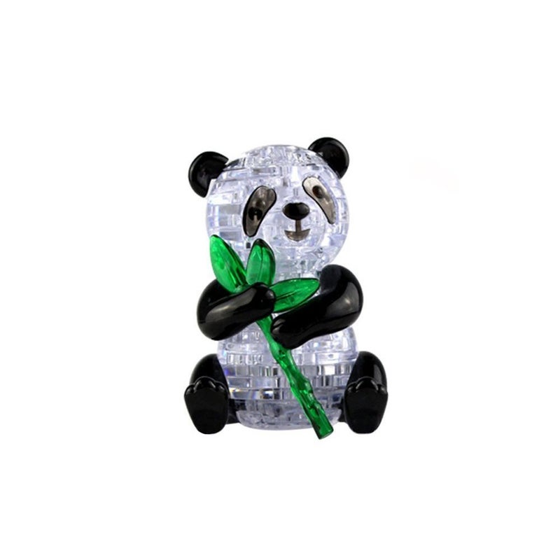 Coolplay 3D Crystal Panda Puzzle for Adult Animal Model Assembly Blocks Toy Children Gift for Boys and Girls 57pcs - Image 3