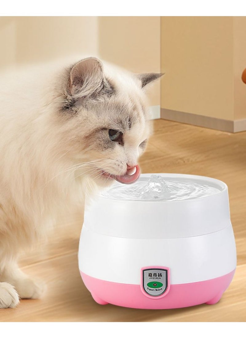 Cat water dispenser constant temperature yogurt machine water dispenser winter heating canned cat drinking water bowl pet stainless steel cat bowl - pzsku/Z3F1DC30FA1689737FFEFZ/45/_/1733962192/1b450035-d5f0-4766-9888-bb4d87386e8c