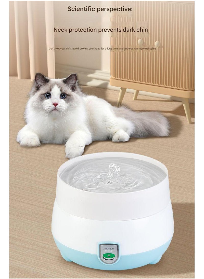 Cat water dispenser constant temperature yogurt machine water dispenser winter heating canned cat drinking water bowl pet stainless steel cat bowl - pzsku/Z3F1DC30FA1689737FFEFZ/45/_/1733963032/be1a2abf-0519-462b-91fa-c7f5c15899b7