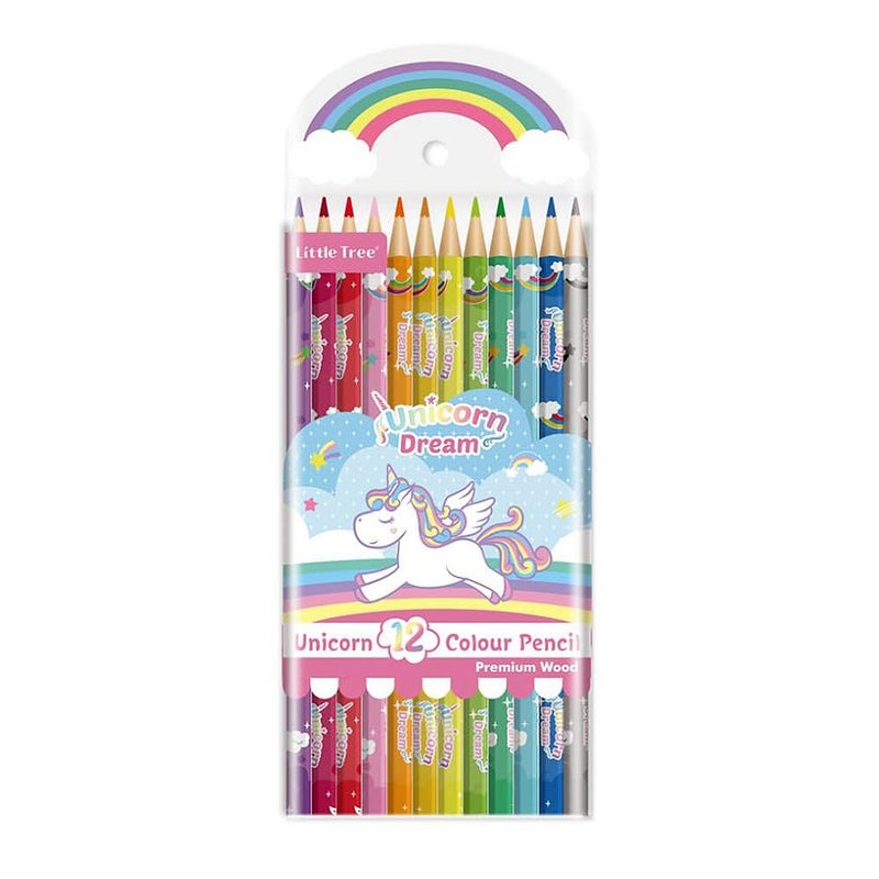 Penny Wise Gifts, Stationery, Party Supplies Penny Wise Quirky Premium Unicorn Theme Color Pencils Set Of Multiple 12 Shades Attractive Colors For Kids Girls Fine Tip Strong Nib Ideal For Kids Return Gifts