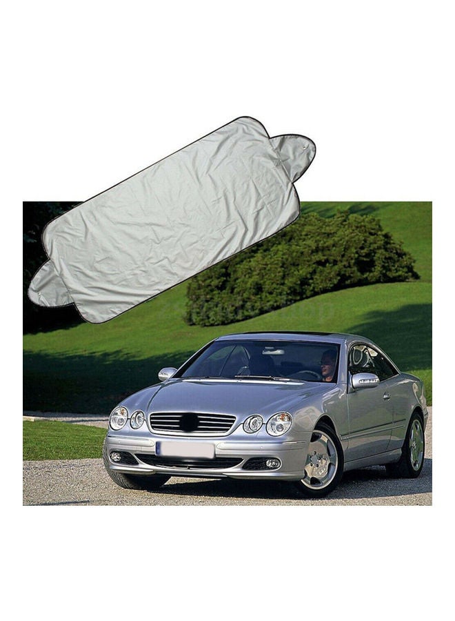 NIBEMINENT 2-Piece Car Windshield Cover - Image 1
