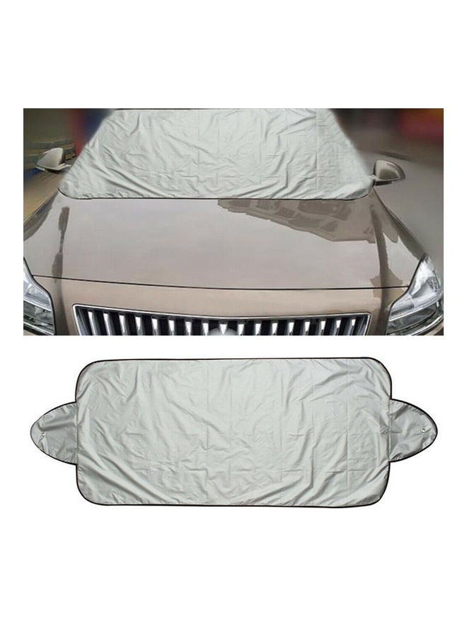 NIBEMINENT 2-Piece Car Windshield Cover - Image 2