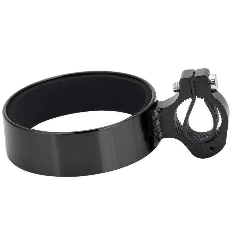 Bicycle Cup Holder: Black Aluminum Alloy, High Strength & Durable - Bike Cup Cage for Bicycles, Motorcycles, Electric Scooters & Cycling Enthusiasts - Image 1