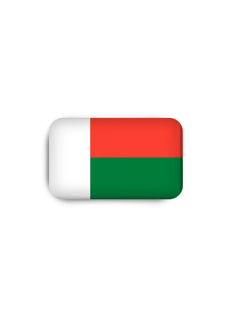 971ميديا شارة مغناطيسية بتصميم علم مدغشقر  - Image 2