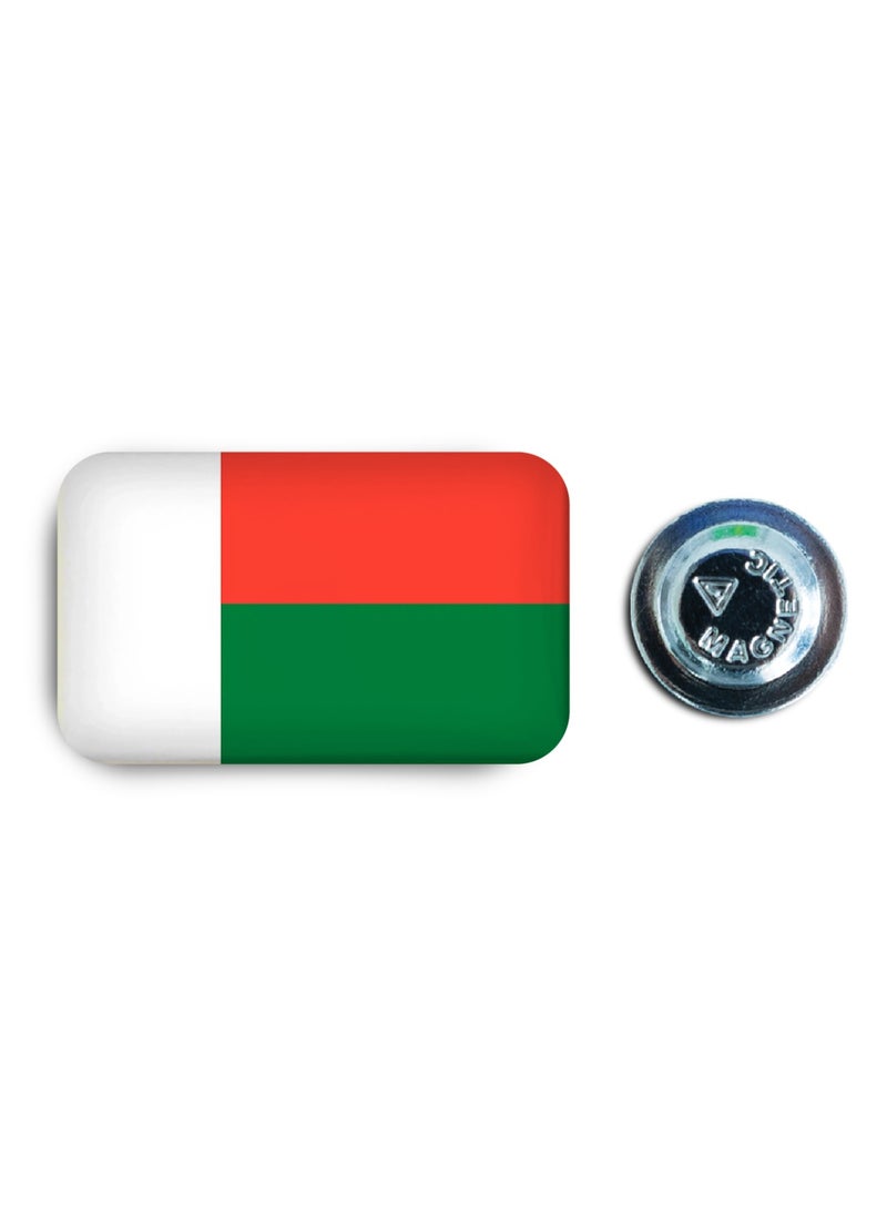 971ميديا شارة مغناطيسية بتصميم علم مدغشقر  - Image 1