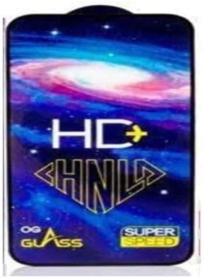 StraTG Oppo A52 / A72 / A92 / Realme 6 / Realme 6s / Honor 30s Glass Screen Protector - Crystal Clear Protection for Your Smartphone Display - Black Frame