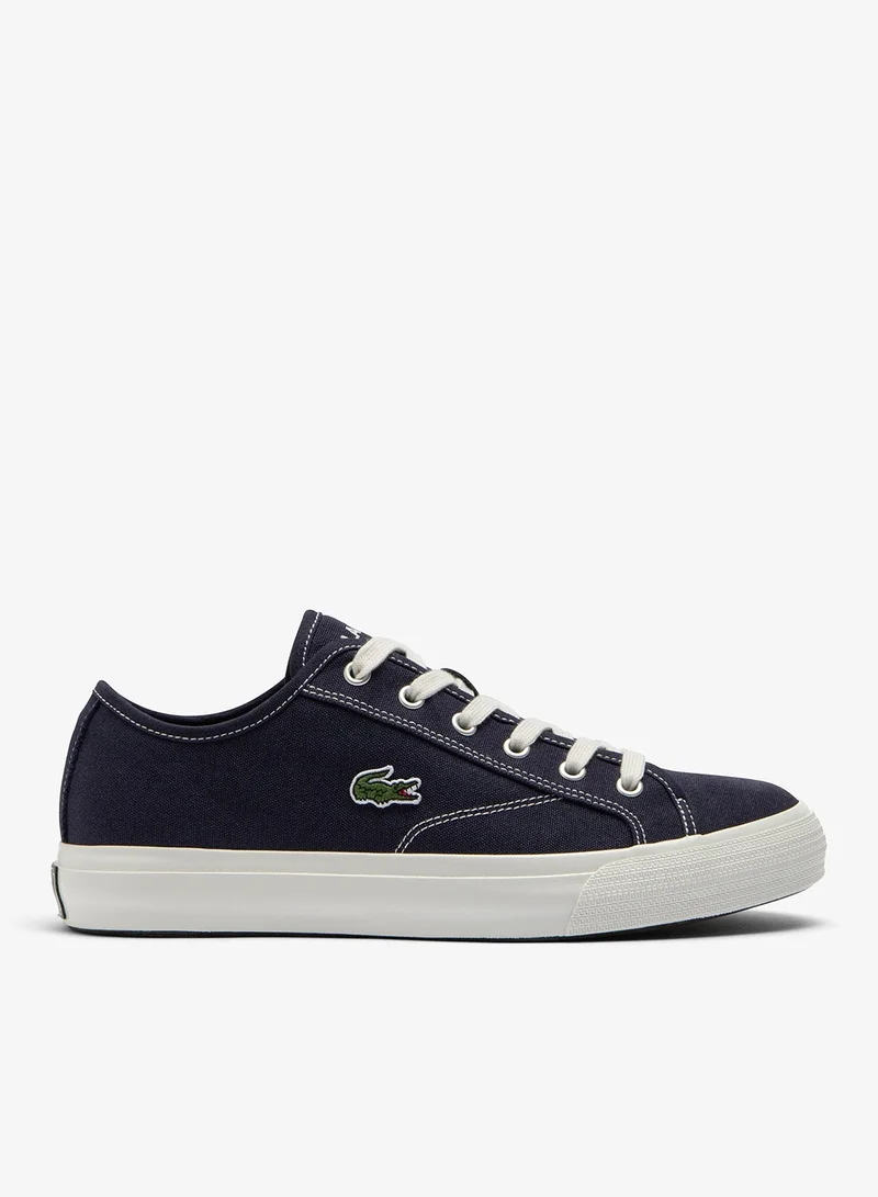 LACOSTE Backcourt Lace Up Vulcanized Sneakers