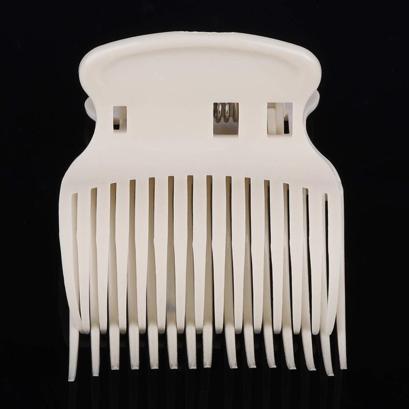 Tbestmax 24 Hot Roller Clips For Hair Curler Claw Clip Replacement Hair Section Styling For Women Girls White - Image 3