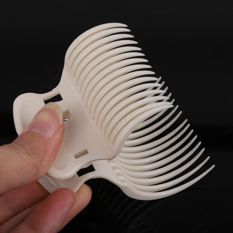 Tbestmax 24 Hot Roller Clips For Hair Curler Claw Clip Replacement Hair Section Styling For Women Girls White - Image 4