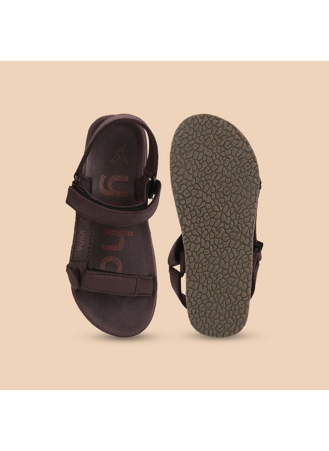 YOHO YOHO EVA Sandals for Women | EVA sole | Comfortable cushioned sole with TPR base | Lightweight | Soft skin friendly straps | Adjustable straps | Velcro closure | Vibrant colour options  - Image 3