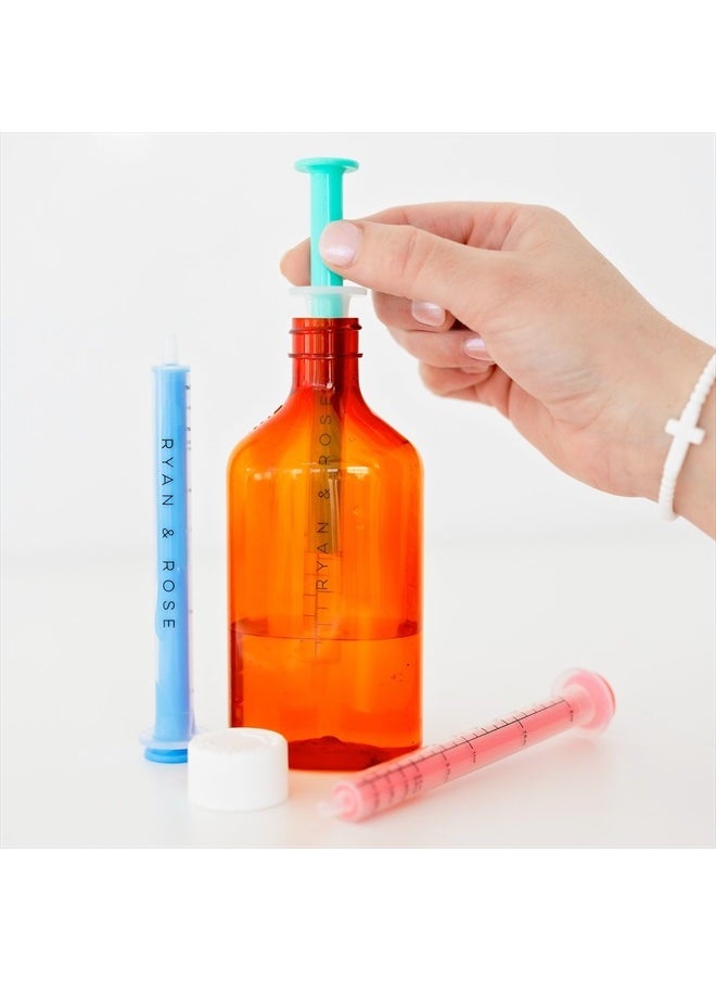 Ryan & Rose - Cutie Dose - Baby Medicine Dispenser Syringe For Children Medicine Syringes For Children Medication Dispenser Baby Medicine Syringe Baby Medicine Dropper Baby Syringe - 3 Pack (Lollipop) - Image 1