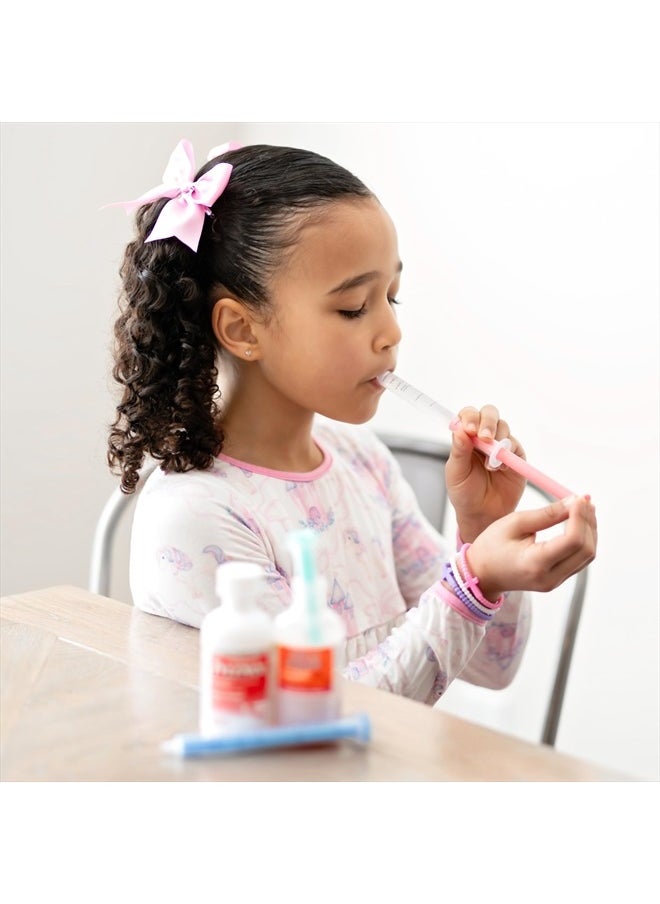 Ryan & Rose - Cutie Dose - Baby Medicine Dispenser Syringe For Children Medicine Syringes For Children Medication Dispenser Baby Medicine Syringe Baby Medicine Dropper Baby Syringe - 3 Pack (Lollipop) - Image 1