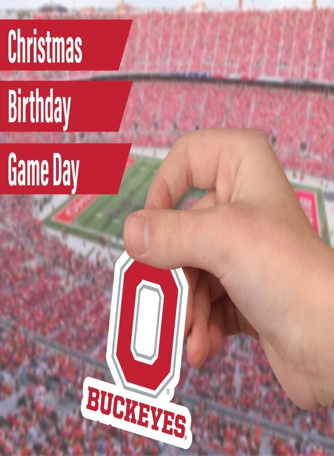 PartyKandy OSU Stickers for Gift, Car, Water Bottle, Laptop, and Phone for Ohio State Football Fans and University Graduates (Ohio Buckeyes) - Image 5