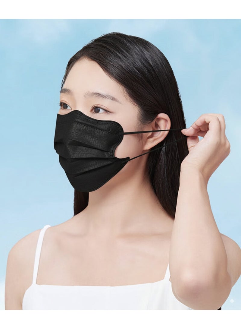 10PCS,3D Stereo Butterfly - Shaped Eye - Protecting Mask Morandi Macaron Colors High Appearance Level Breathable Disposable Individually Packaged - Image 2