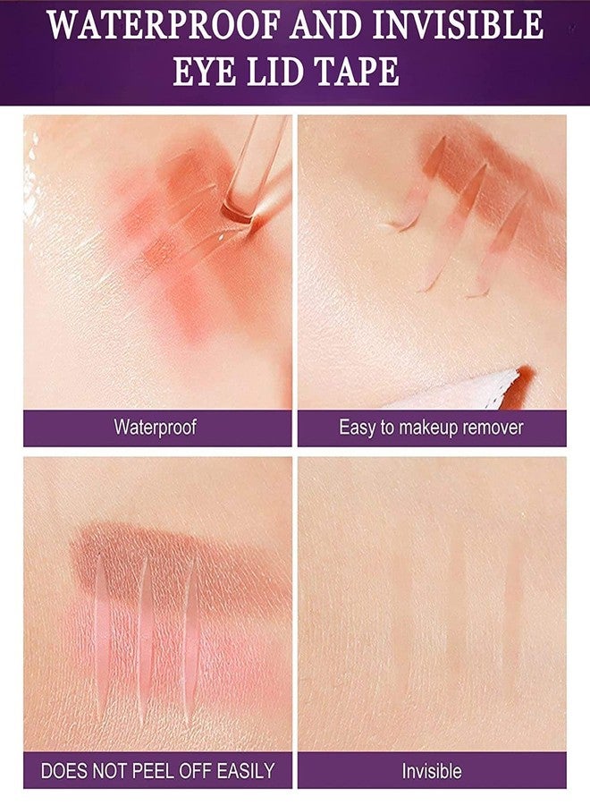 Hidak Invisible Eye-Lifting by Sticker || Waterproof Invisible Double Eyelid Stickers || Double Eyelid Tape || Invisible Self-adhesive Eye Line Strip Sticker || Double Eyelid Invisible Waterproof - Image 5