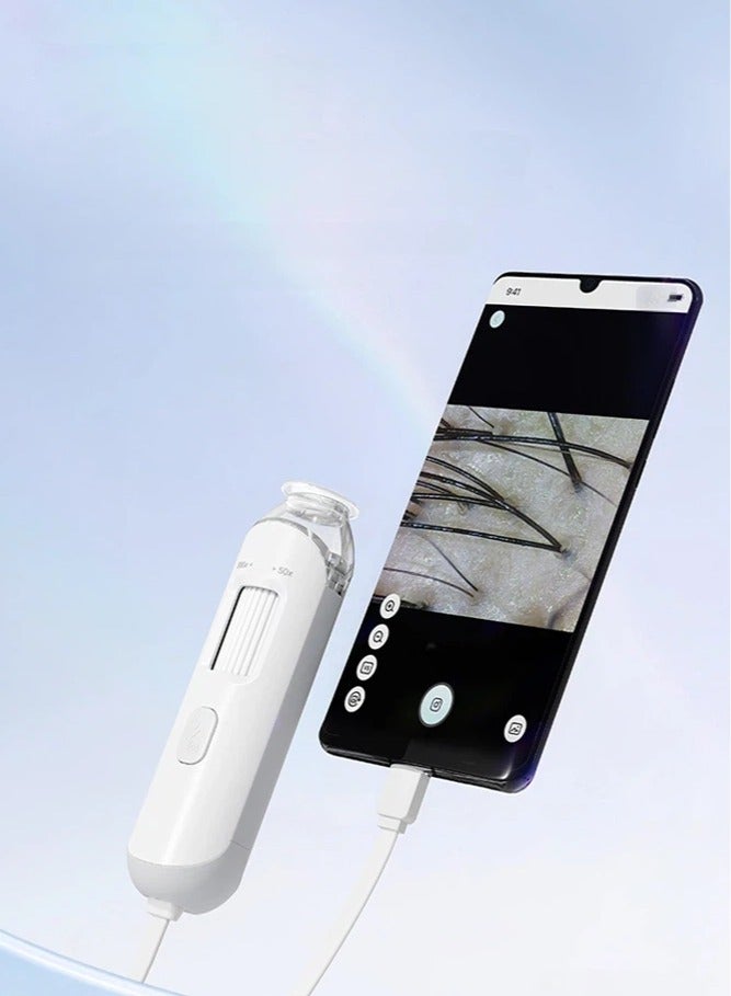 general Scalp Follicle Detector Hair Care Salon Home Use HD Handheld Portable USB Skin Analyzer - Image 1