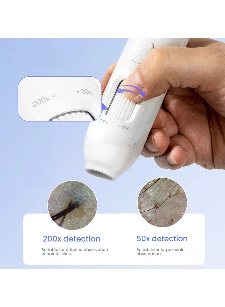 general Scalp Follicle Detector Hair Care Salon Home Use HD Handheld Portable USB Skin Analyzer - Image 3