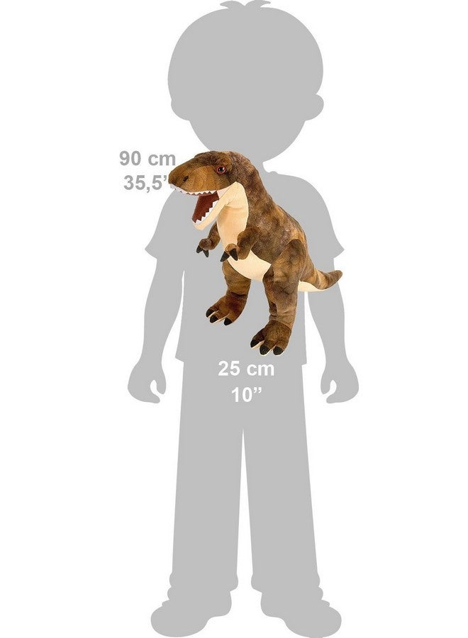 Wild Republic دب تيدي تي-ريكس من وايلد ريبابليك، حيوان محشو ديناصور، لعبة محشوة، هدايا للأطفال، ديناصوريا 10 بوصات - Image 3