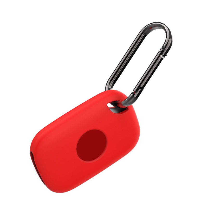 Red Protective Case With Keyring For Life 360 2024 Tracker Travel Business Use - Image 2