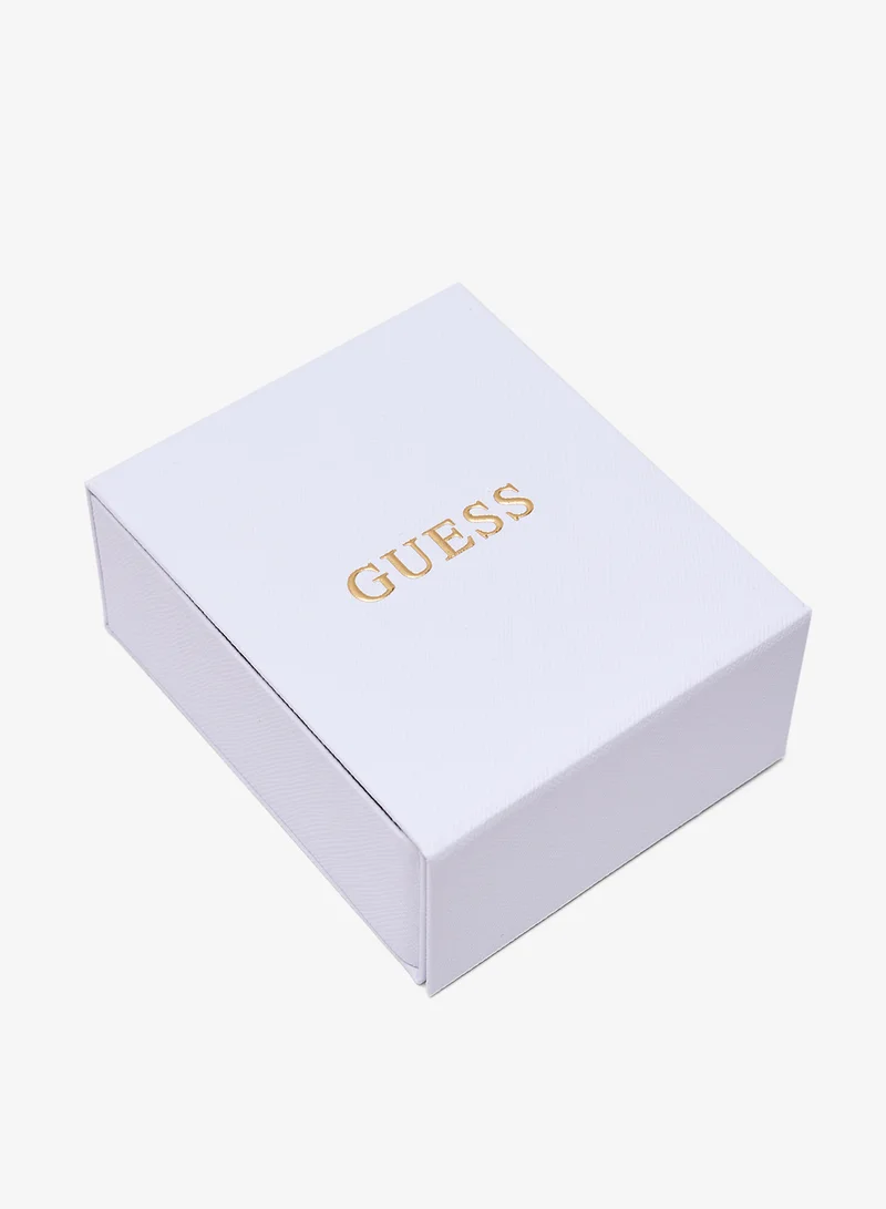 GUESS Tiny Pearly Logo Necklace