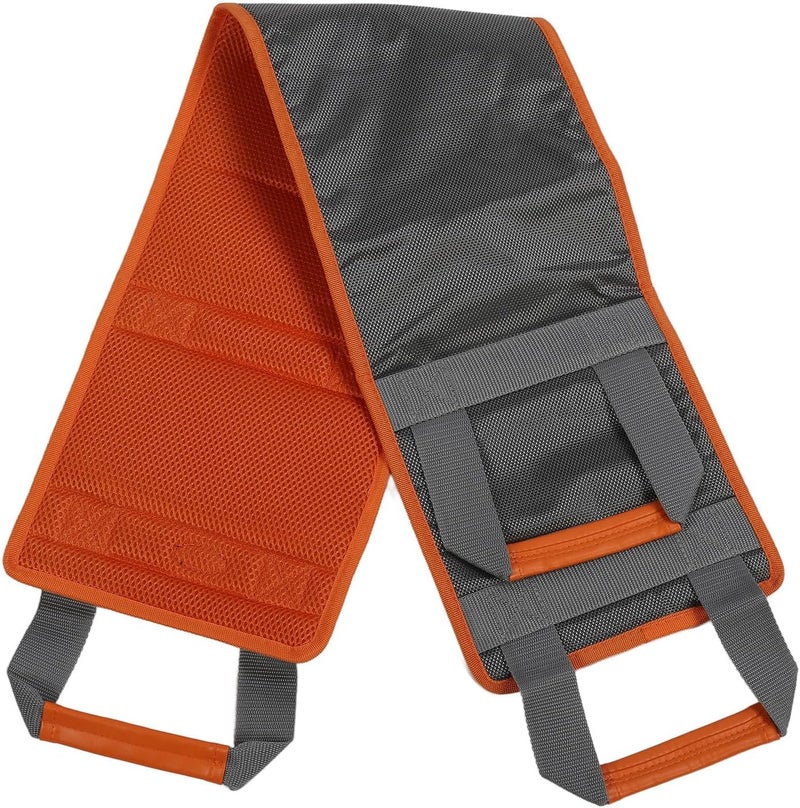 klarako Bed Transfer Nursing Sling - Patient Lifting Aid with Dual Handle Design, Portable and Foldable, Breathable Mesh Fabric for Comfort, and PU Leather Handles for Secure Grip - Image 1