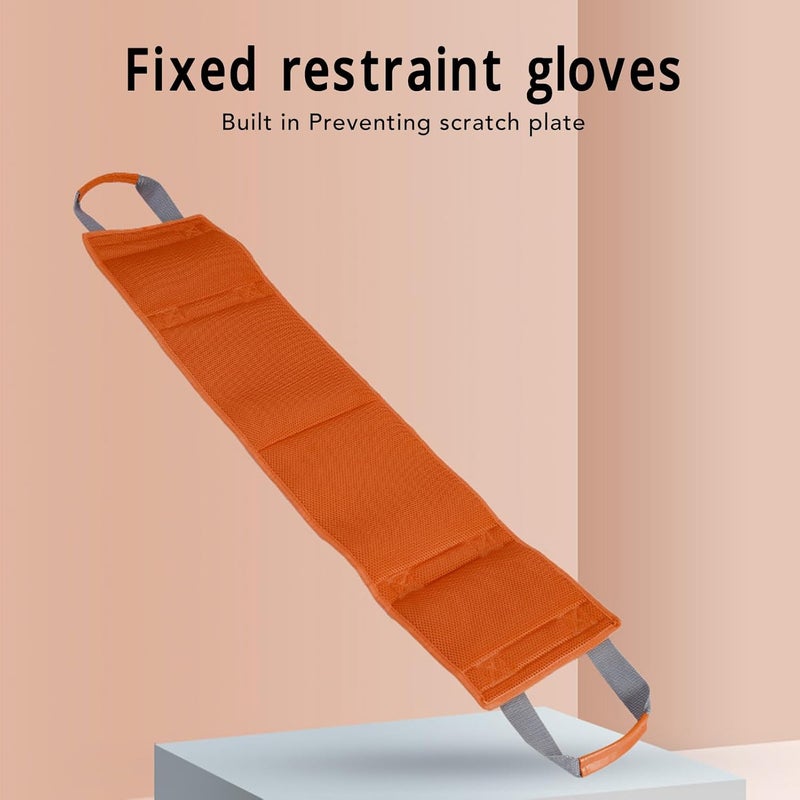 klarako Bed Transfer Nursing Sling - Patient Lifting Aid with Dual Handle Design, Portable and Foldable, Breathable Mesh Fabric for Comfort, and PU Leather Handles for Secure Grip - Image 4