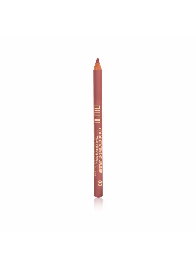 MILANI Color Statement Lipliner - Nude (0.04 Ounce) Cruelty-Free Lip Pencil to Define, Shape & Fill Lips - Image 1