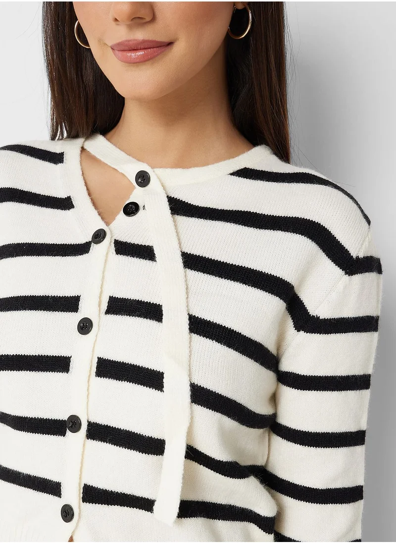 Ginger Striped Cardigan