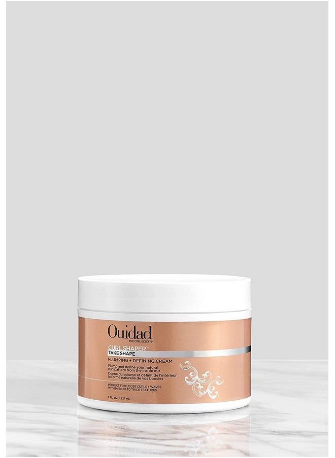 Ouidad OUIDAD Curl Shaper - Take Shape Plumping + Defining Cream, 8 oz.  - Image 2