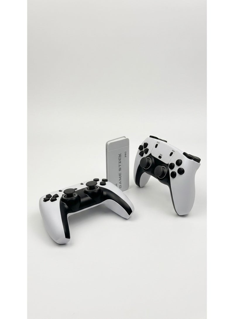 SJGAM M15 Plus 4K Wireless Retro Game Stick Console with 20000+ Built-in Games and Dual 2.4G Controllers - Image 1