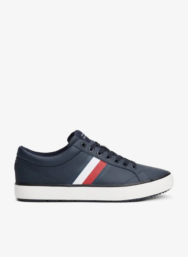 Leather Signature Tape Fine Cleat Sneakers