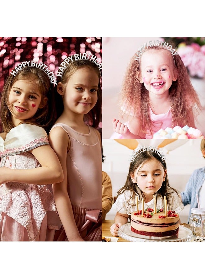 تاج الملكة الفضي، عصابة رأس عيد ميلاد مرصعة بأحجار الراين، إكسسوارات حفلات، هدايا - Image 4