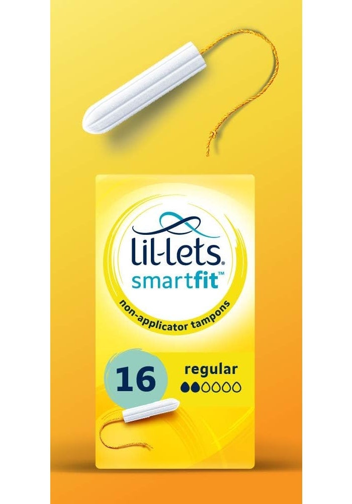 Lil-Lets Smart Fit Non-Applicator Regular Tampons - Image 2