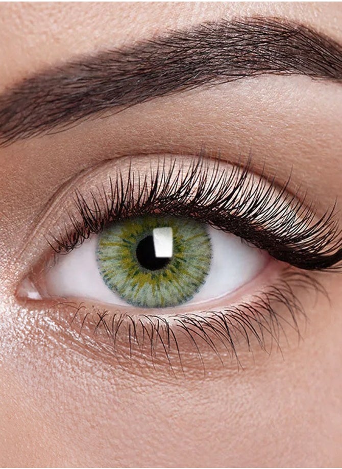 يونيبلينغ - عدسات لاصقة ملونة ستار لايت الأخضر (سنوية) - Image 1