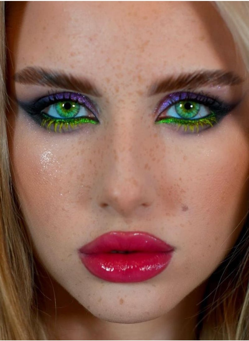 يونيبلينغ - عدسات لاصقة ملونة ستار لايت الأخضر (سنوية) - Image 1