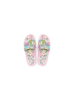 CUBS Flamingos Print Everyday Wear Eco-Friendly Pvc Slides For Kids Lightweight Easy To Wash And Anti-Slip Soles  - Image 4