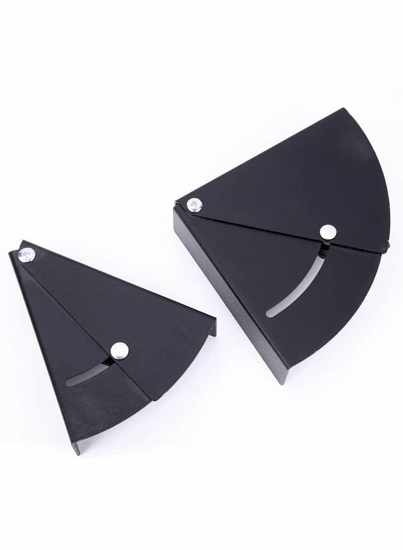 Corner Clamps, 90 Degree Right Variable Angle Woodworking Protractor Clip Tools with Adjustable Swing Corner for Woodworking, Cabinet, Drawer, Photo Frame - Image 5