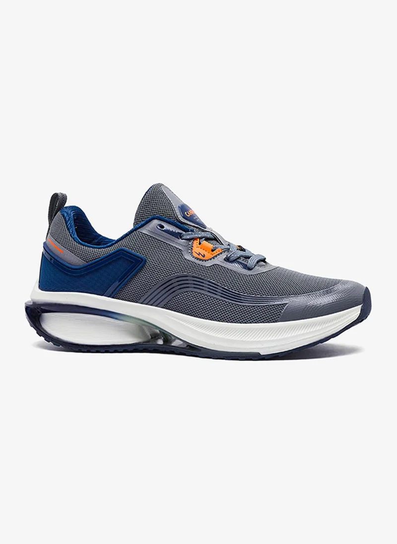CAMPUS Men Flutter Motion Massage Lace-Up Running Shoes-Green