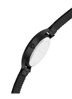 French Connection Women's Black Embellished Dial & Black Textured Analogue Watch FCP30B  - Image 2
