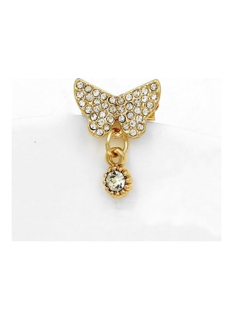 Personalized Rhinestones Butterfly Brooch